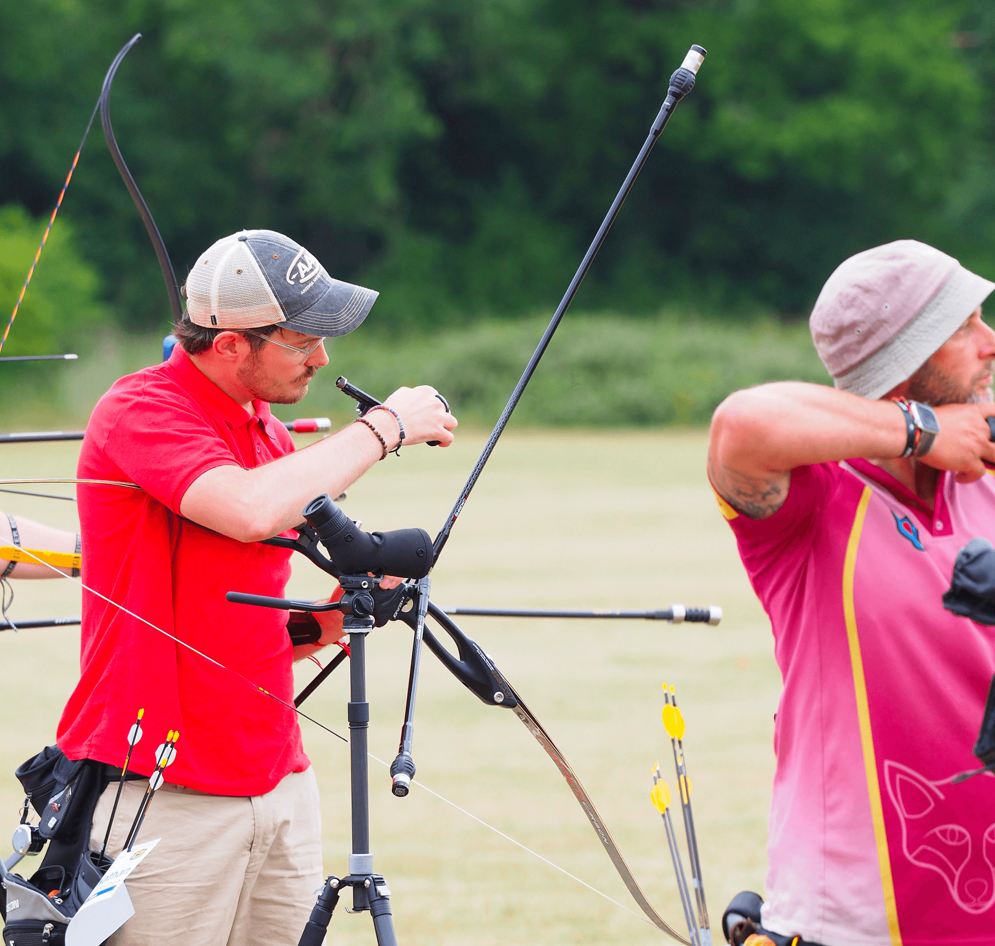 Shooting at a competition